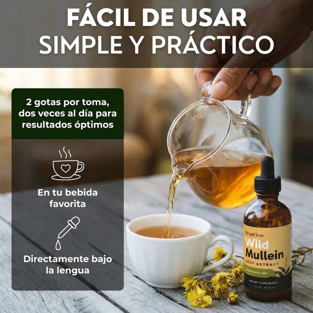 Detox pulmonar 3 en 1 (mocos, toxinas y vías respiratorias)