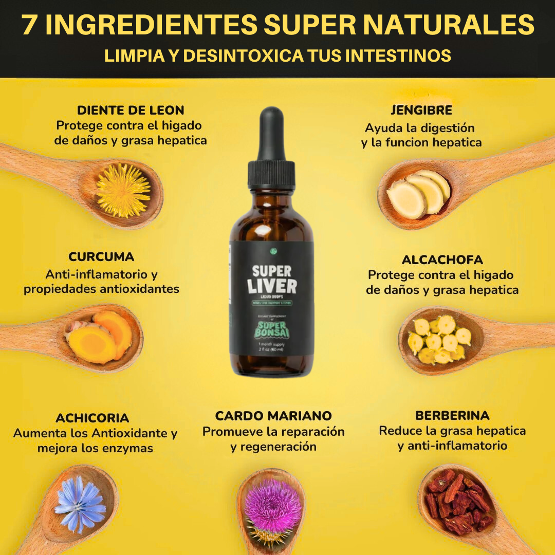 Bioture DTOX™ — Formula Natural de Limpieza Profunda de Hígado