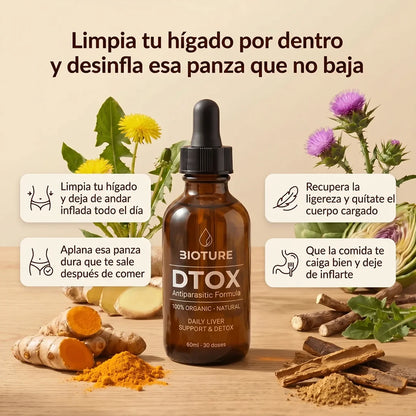 DTOX™ — Formula Natural para Limpieza de Hígado