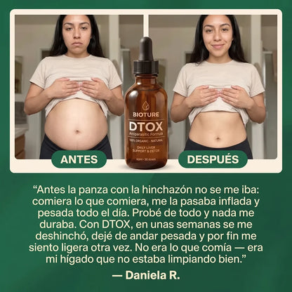 DTOX™ — Formula Natural para Limpieza de Hígado