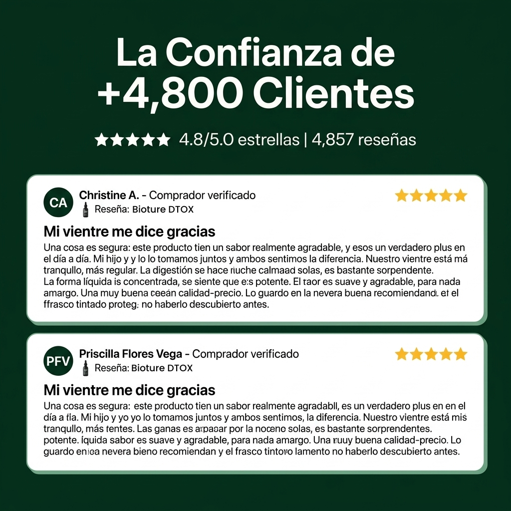 DTOX™ — Fórmula Antiparasitaria natural (Detox intestinal en 21 días)