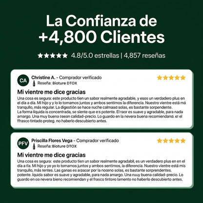 DTOX™ — Fórmula Antiparasitaria natural (Detox intestinal en 21 días)